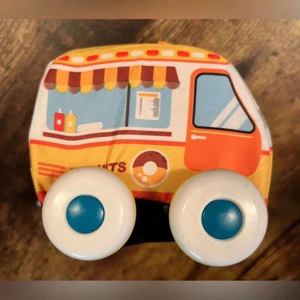 SET: Tippi | Soft Play Cloth Car Set -  Set of 4 Baby Cars.